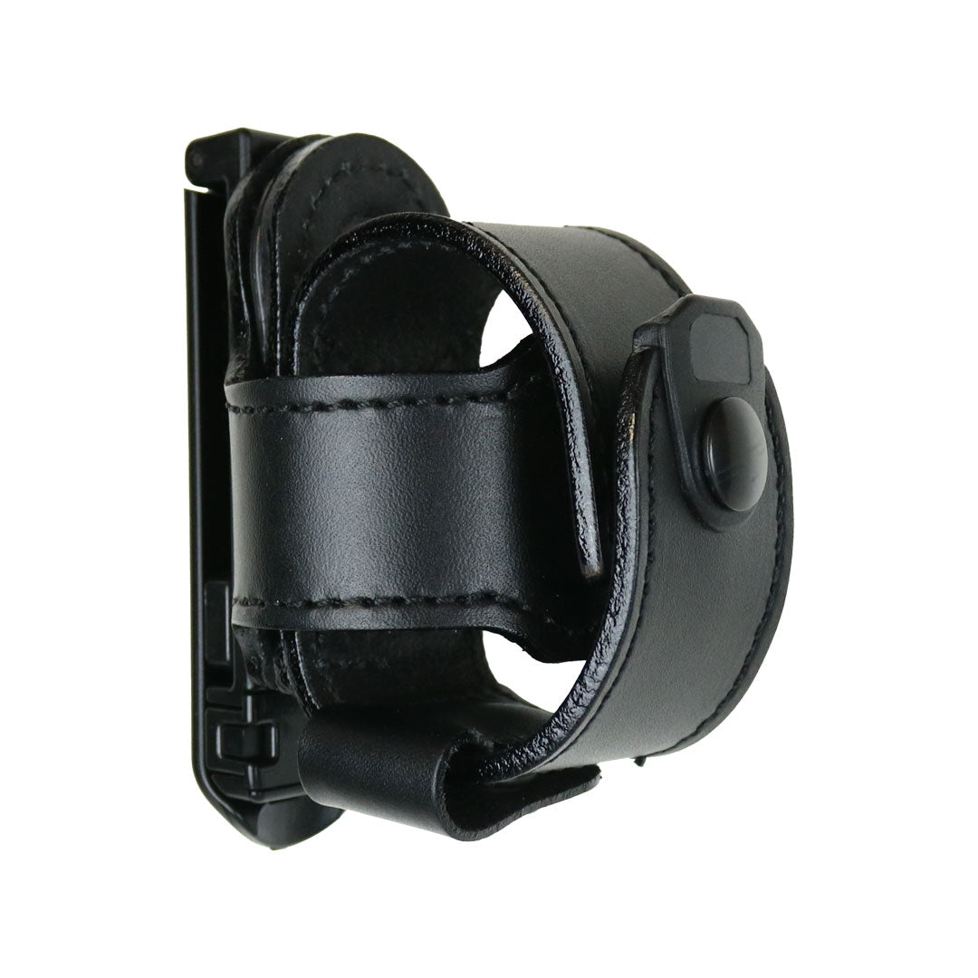Porte-menottes ouvert Radar 1957 en cuir pleine fleur avec fixation UBM rotative 360°
