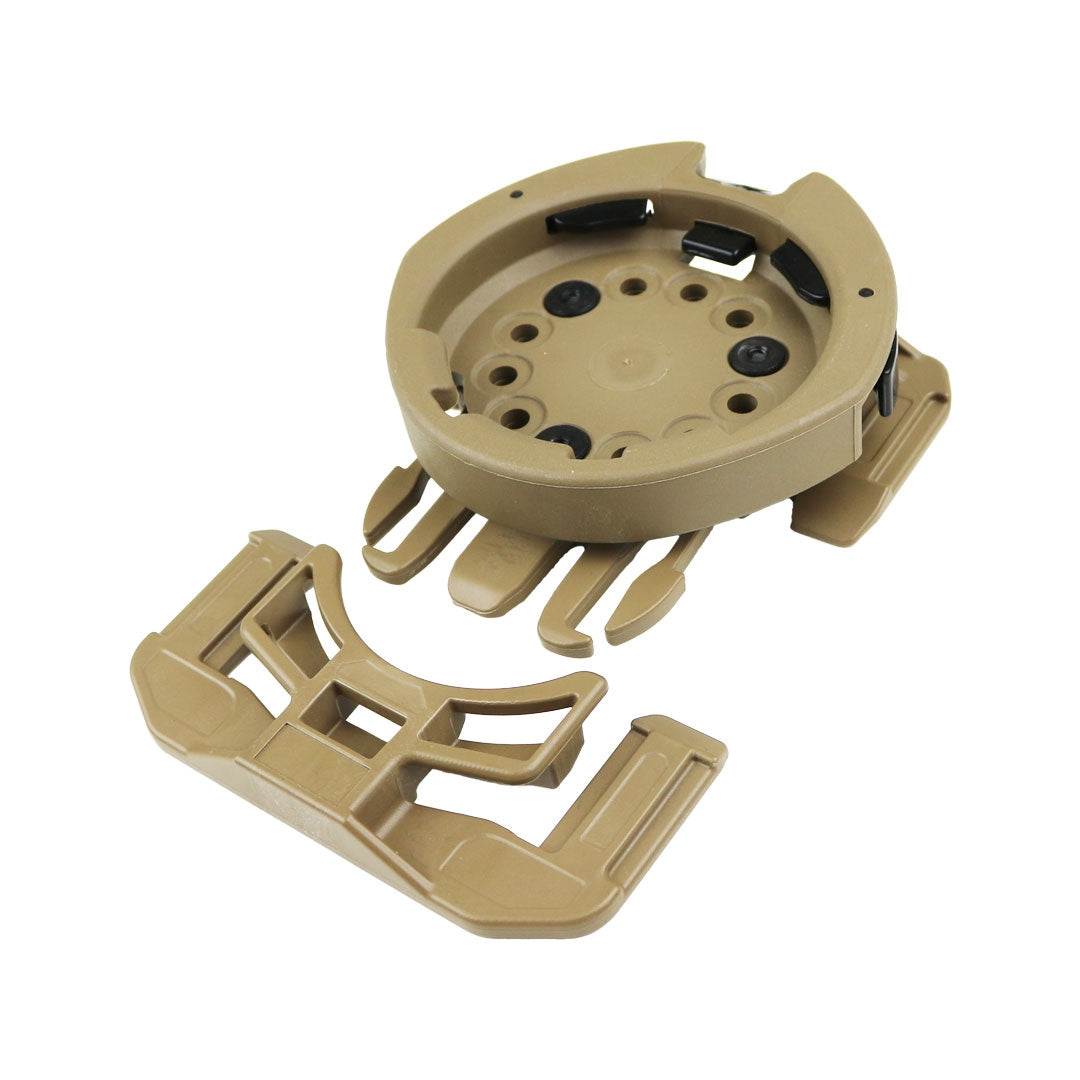 Griffe Click-In MBS Radar 1957 adaptateur RDC femelle 3 passants MOLLE 180 g