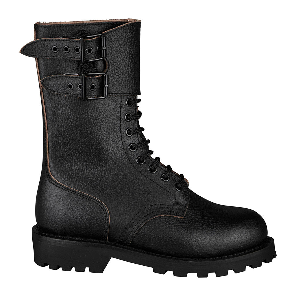 Rangers réglementaires Ares type BM65 cuir grainé pleine fleur cousu Goodyear cambrion acier