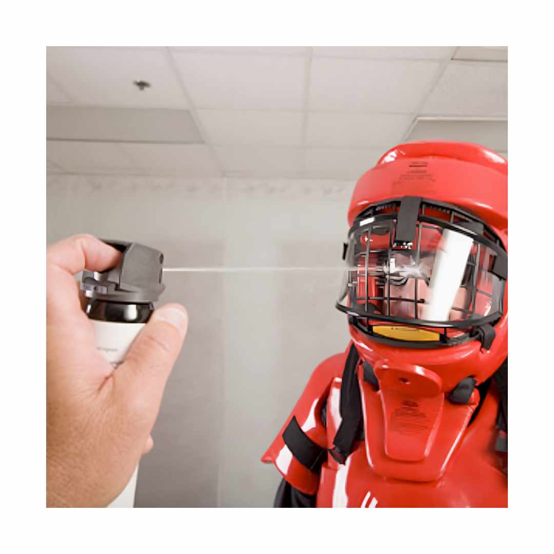 Écran facial Redman Attachable Face Shield transparent fixation auto-agrippante sur cage