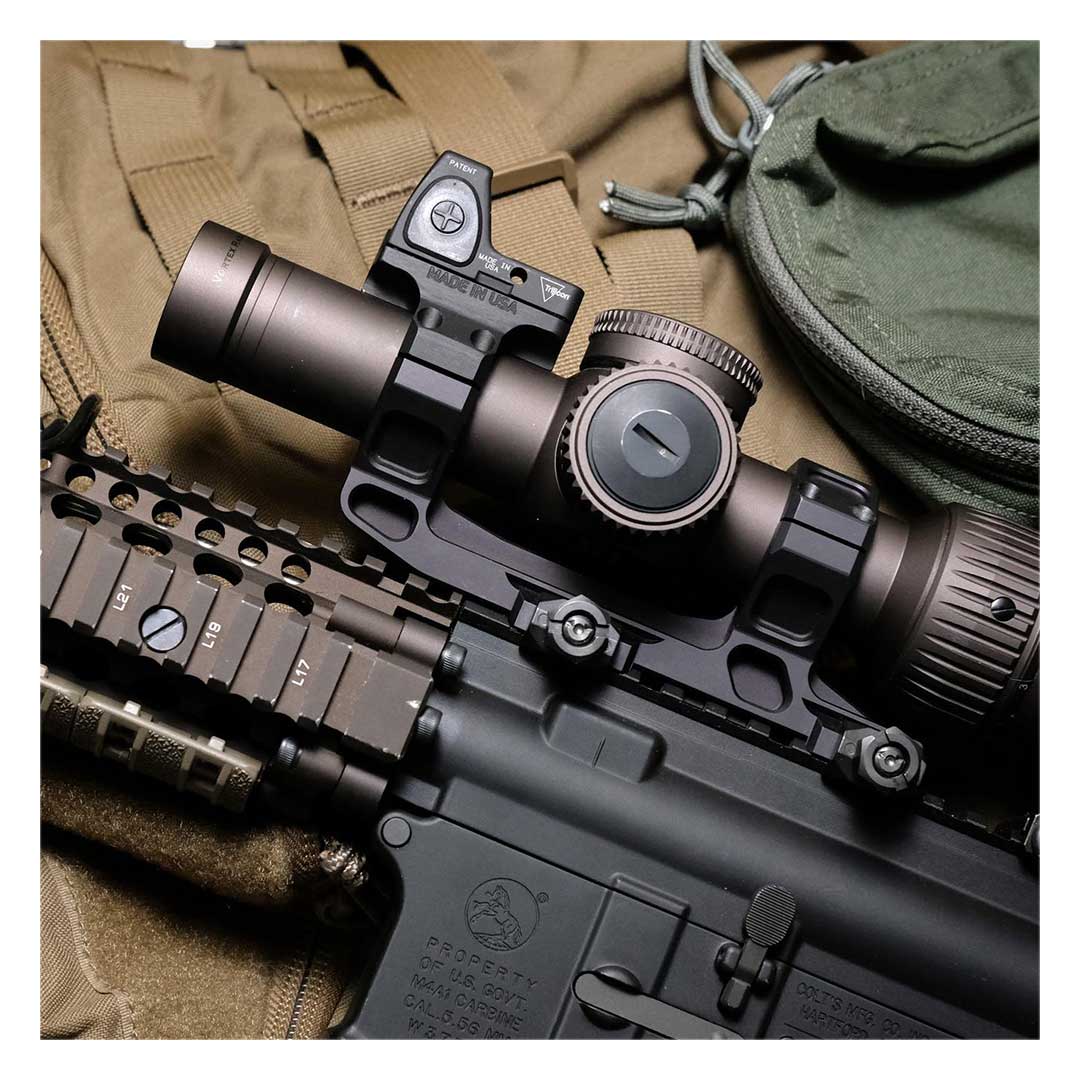 Montage déporté Reptilia ROF-90 pour Trijicon RMR et SRO corps 30 mm en aluminium 7075-T6