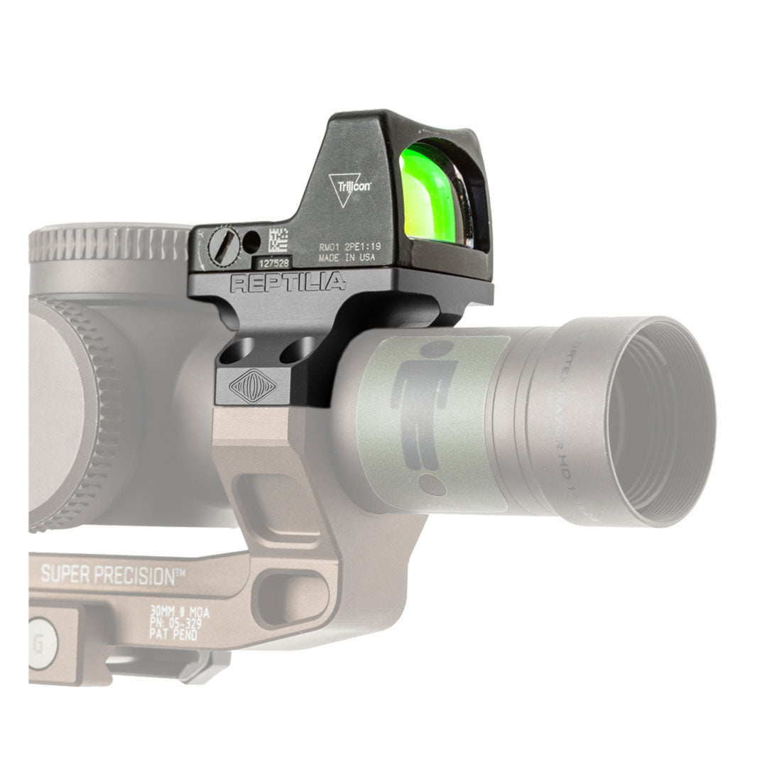 Montage déporté Reptilia ROF-90 pour Trijicon RMR et SRO corps 30 mm en aluminium 7075-T6