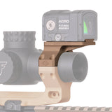 Montage déporté Reptilia ROF-90 pour Aimpoint ACRO et Steiner MPS corps 30 mm 30 grammes