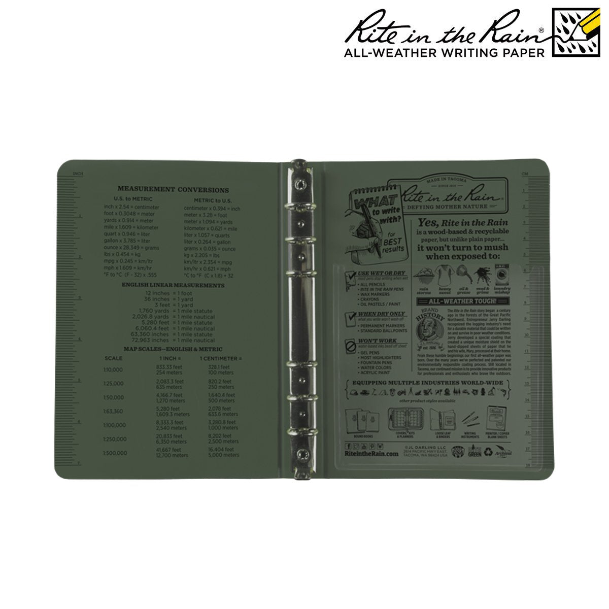 Papier tout-temps A4 Rite In The Rain pour imprimante, paquets de 200 ou 500 feuilles