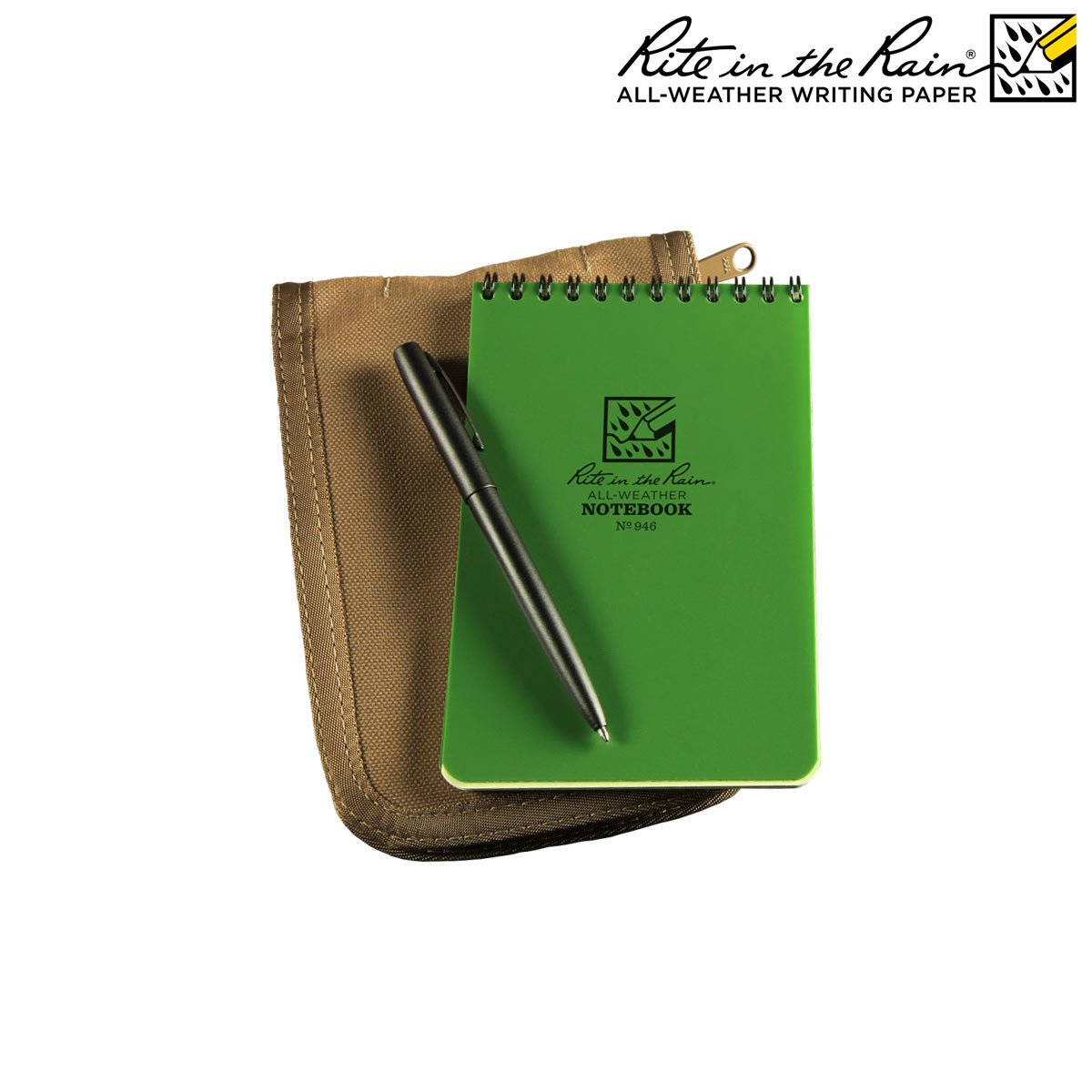 Kit Calepin 10.1 X 15.2cm à Spirale avec stylo et housse Cordura Rite In The Rain