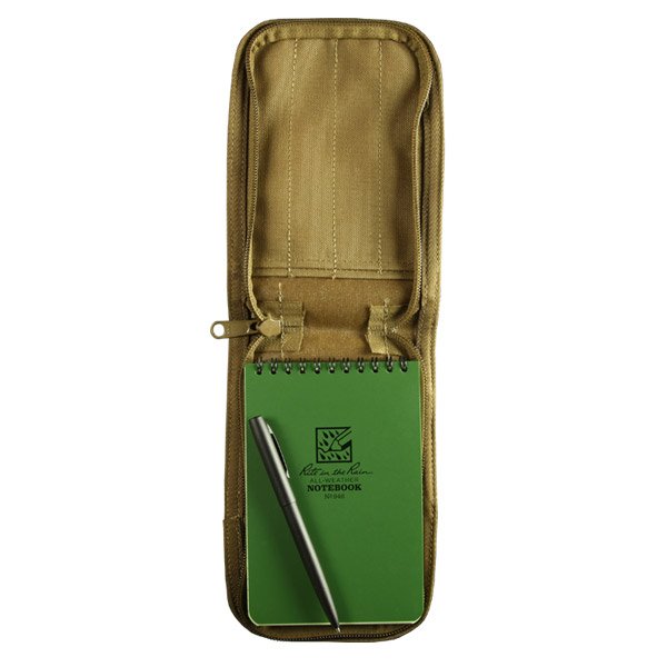 Kit carnet à spirale supérieure 10 x 15 cm Rite In The Rain stylo et housse Cordura