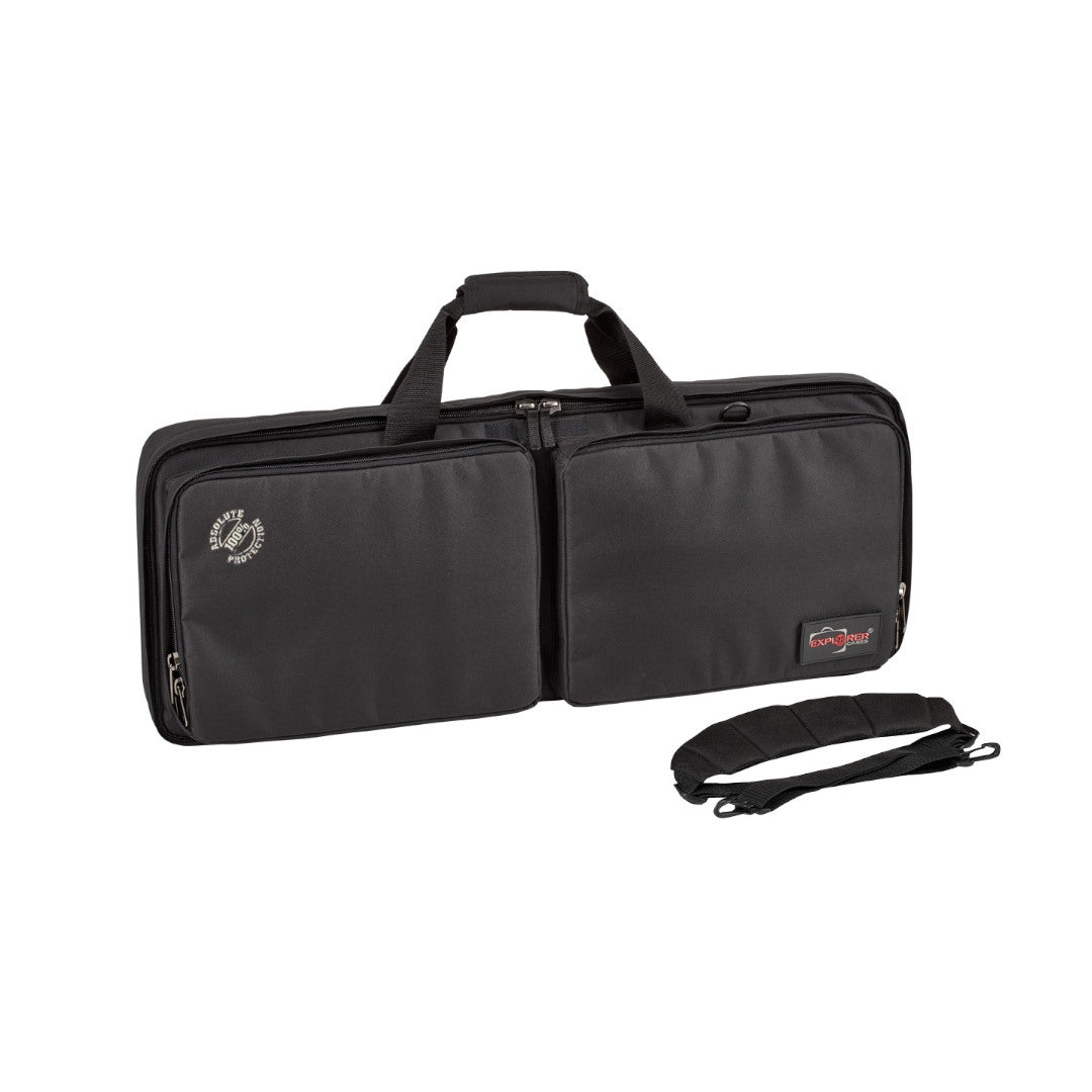 Housse à fusil Explorer Cases GBAG 135 rembourrée 1300 x 300 x 70 mm tapis de tir