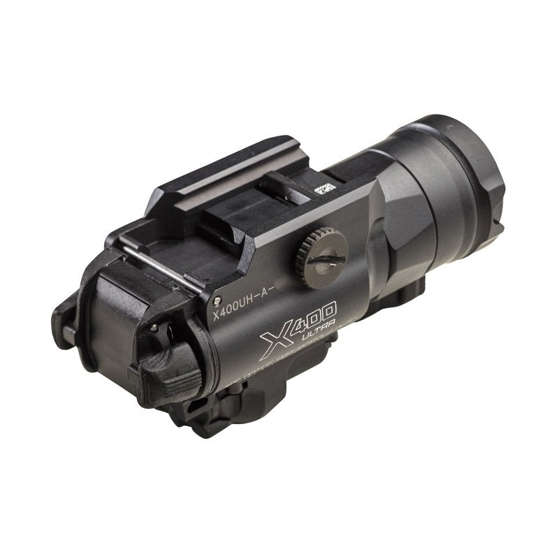 Lampe pour arme Surefire X400UH Ultra 1000 lumens laser 635 nm interface Masterfire