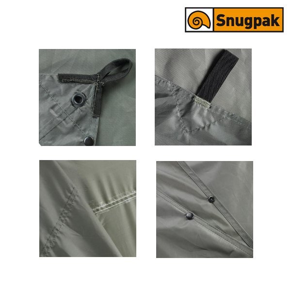 Bâche Snugpak All Weather Shelter G2 305 x 305 cm nylon ripstop 210T enduit PU