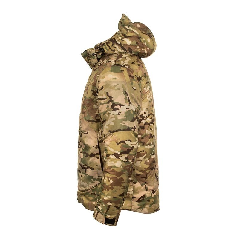 Veste chaude Snugpak Arrowhead capuche amovible confort 0 °C cinq poches 820 g
