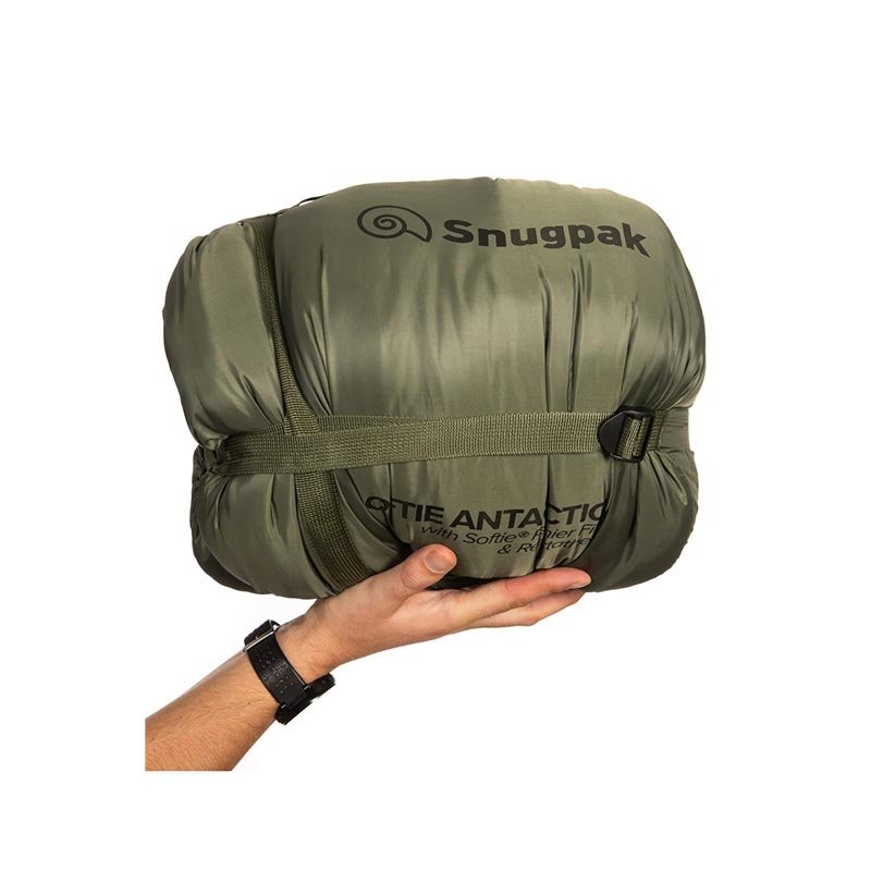 Sac de couchage grand froid Snugpak Softie 18 Antartica confort -20 °C fermeture centrale