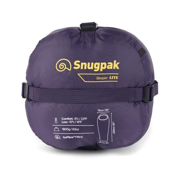 Sac de couchage Snugpak Sleeper Lite confort -5 °C sarcophage garnissage IsoFibre