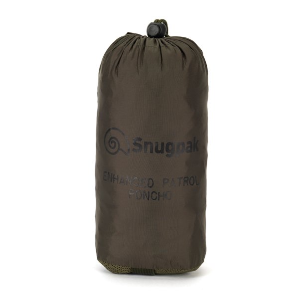 Poncho imperméable Snugpak Patrol en Paratex enduit polyuréthane 400 g capuche réglable