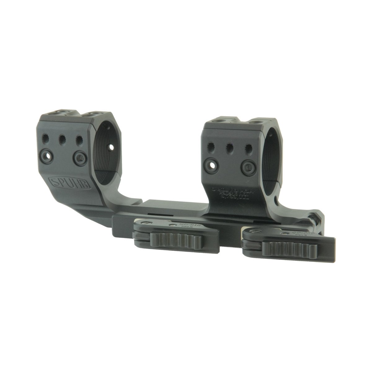 Montage de lunette à démontage rapide Spuhr QDP-6016 Ø36 mm hauteur 38 mm 0 MIL