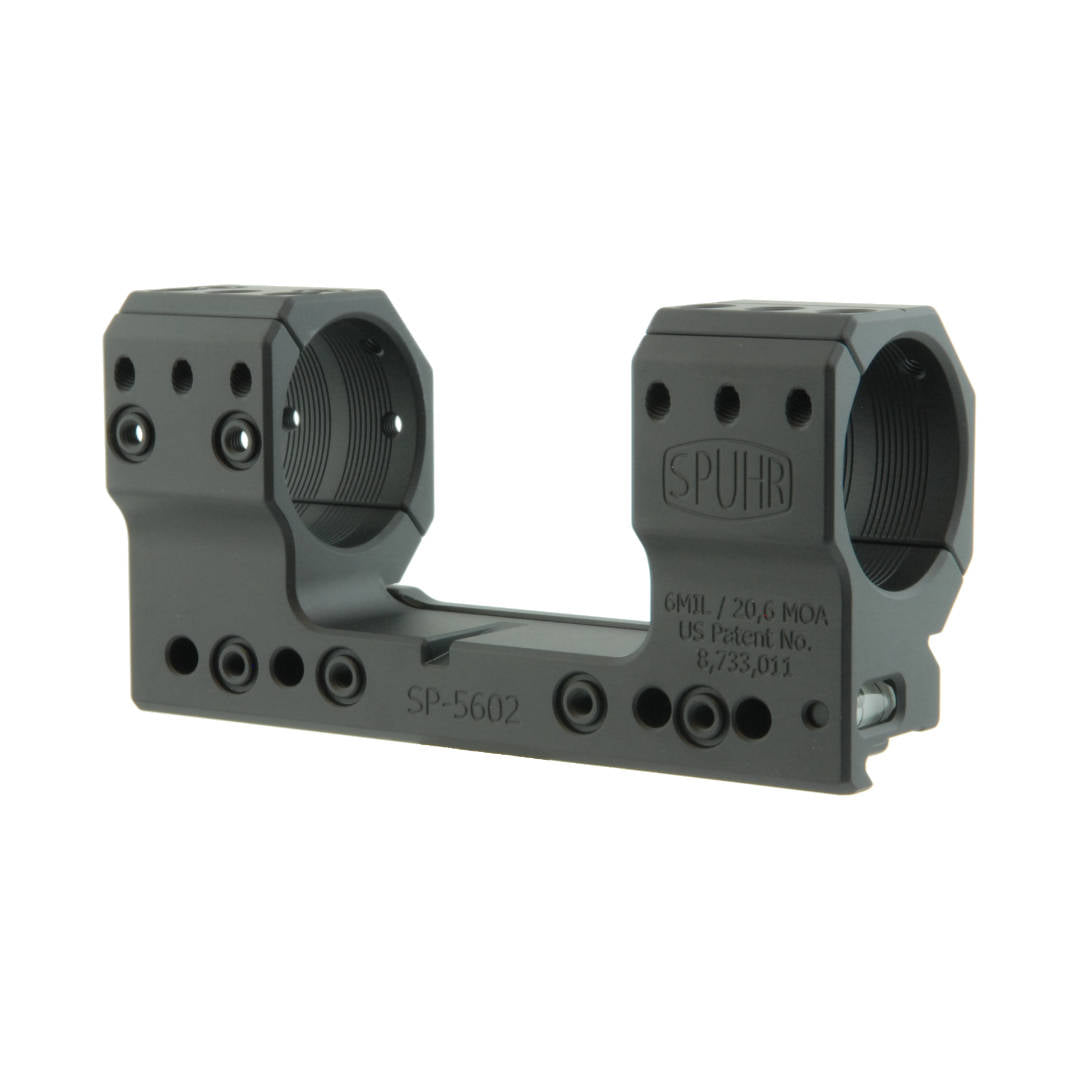 Montage de lunette Spuhr SP-5602 Ø35 mm hauteur 38 mm inclinaison 6 MIL Picatinny