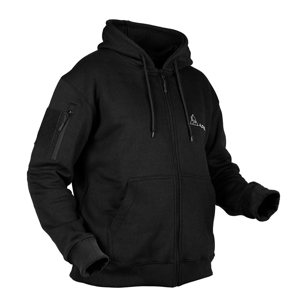 Sweat à capuche Ares polycoton 350 g/m² brodé FRENCH FORCES poche de manche