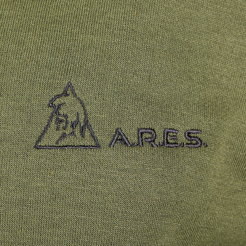 Sweat-shirt Ares col rond polycoton 350 g/m² brodé FRENCH ARMY au dos