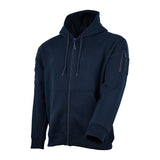 Sweat à capuche Ares à fermeture à glissière polycoton 350 g/m² poches fermées
