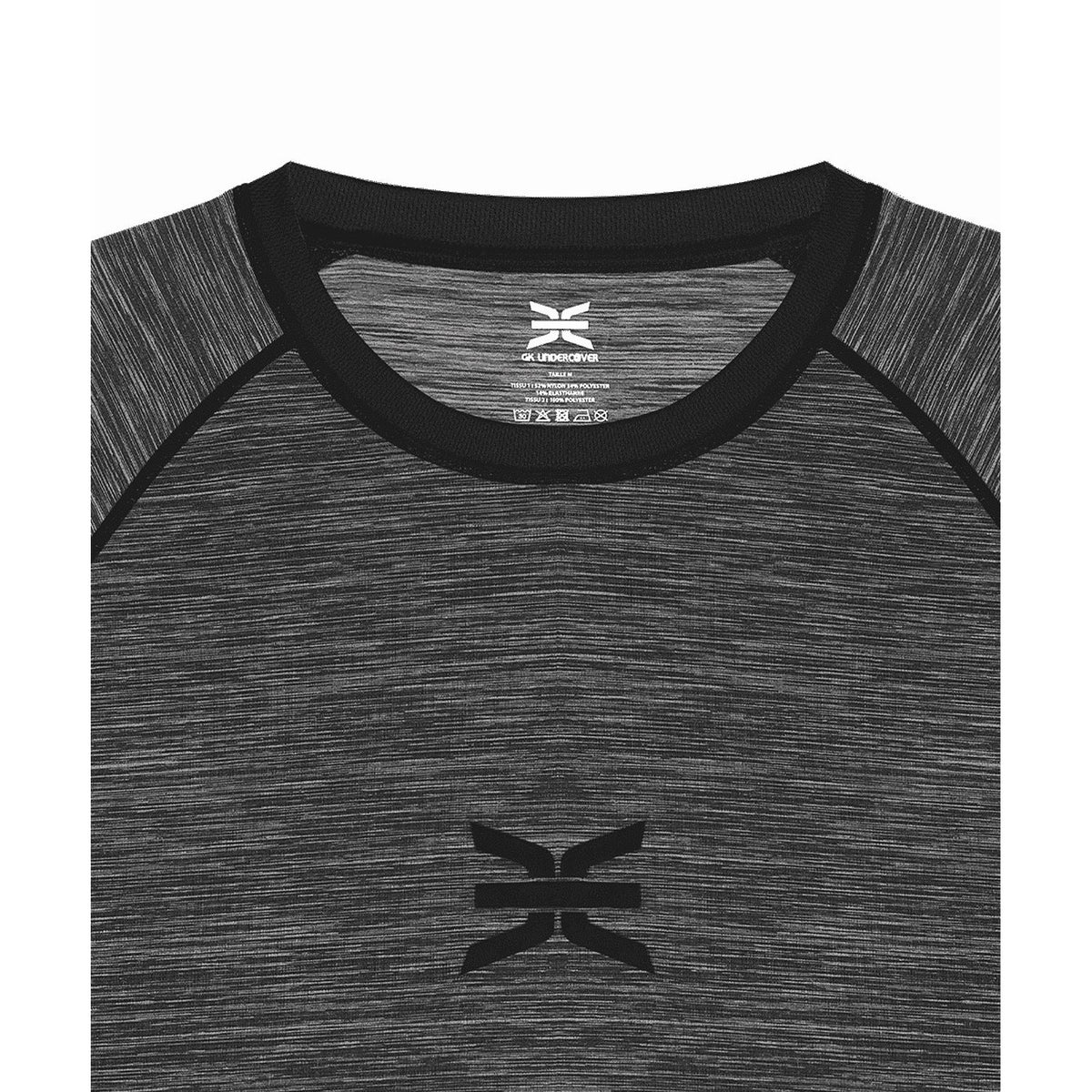 T-shirt de sport GK Undercover Stamina maille extensible 170 g/m² respirante