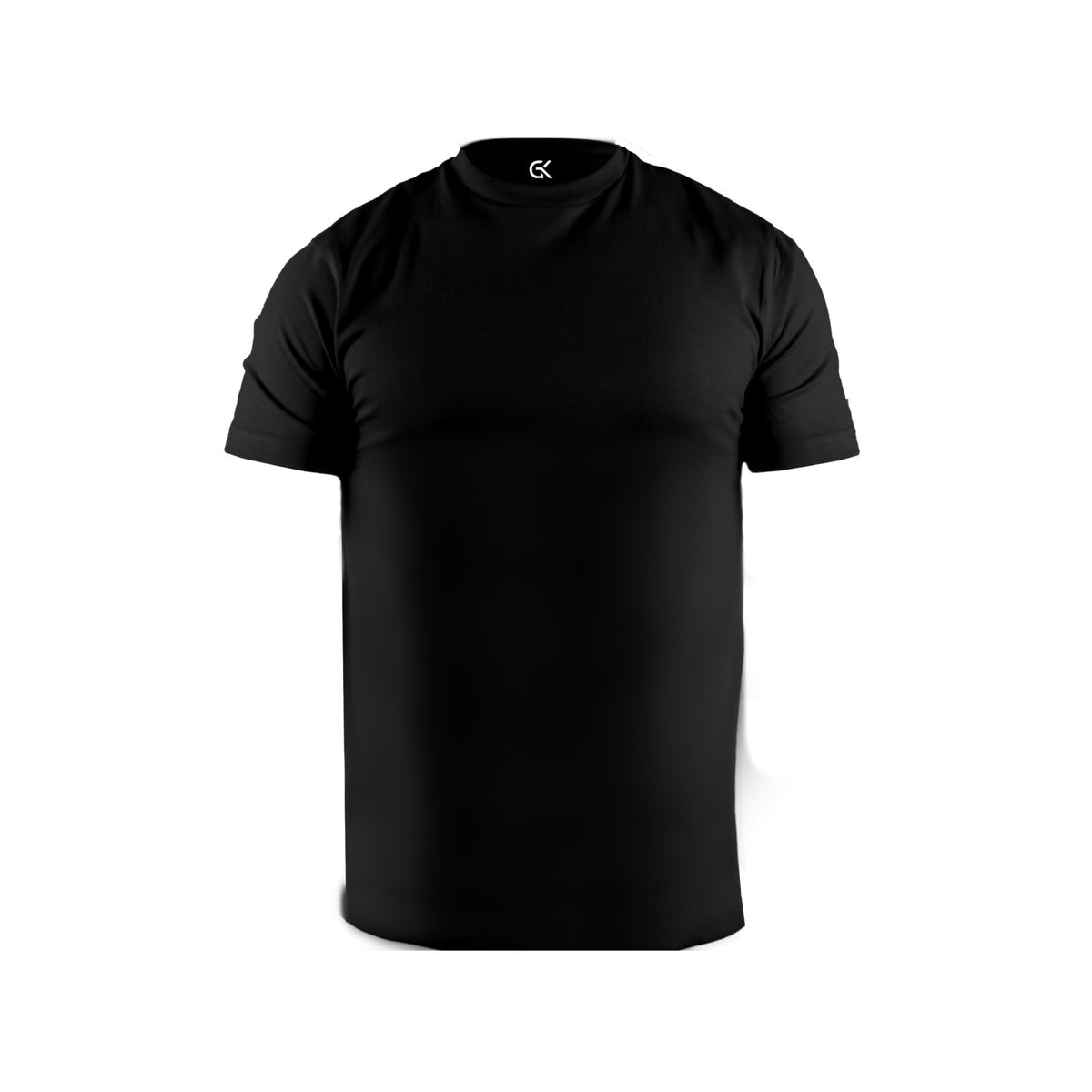 T-shirt manches courtes GK Professional 100 % coton 210 g/m² col bord-côtes