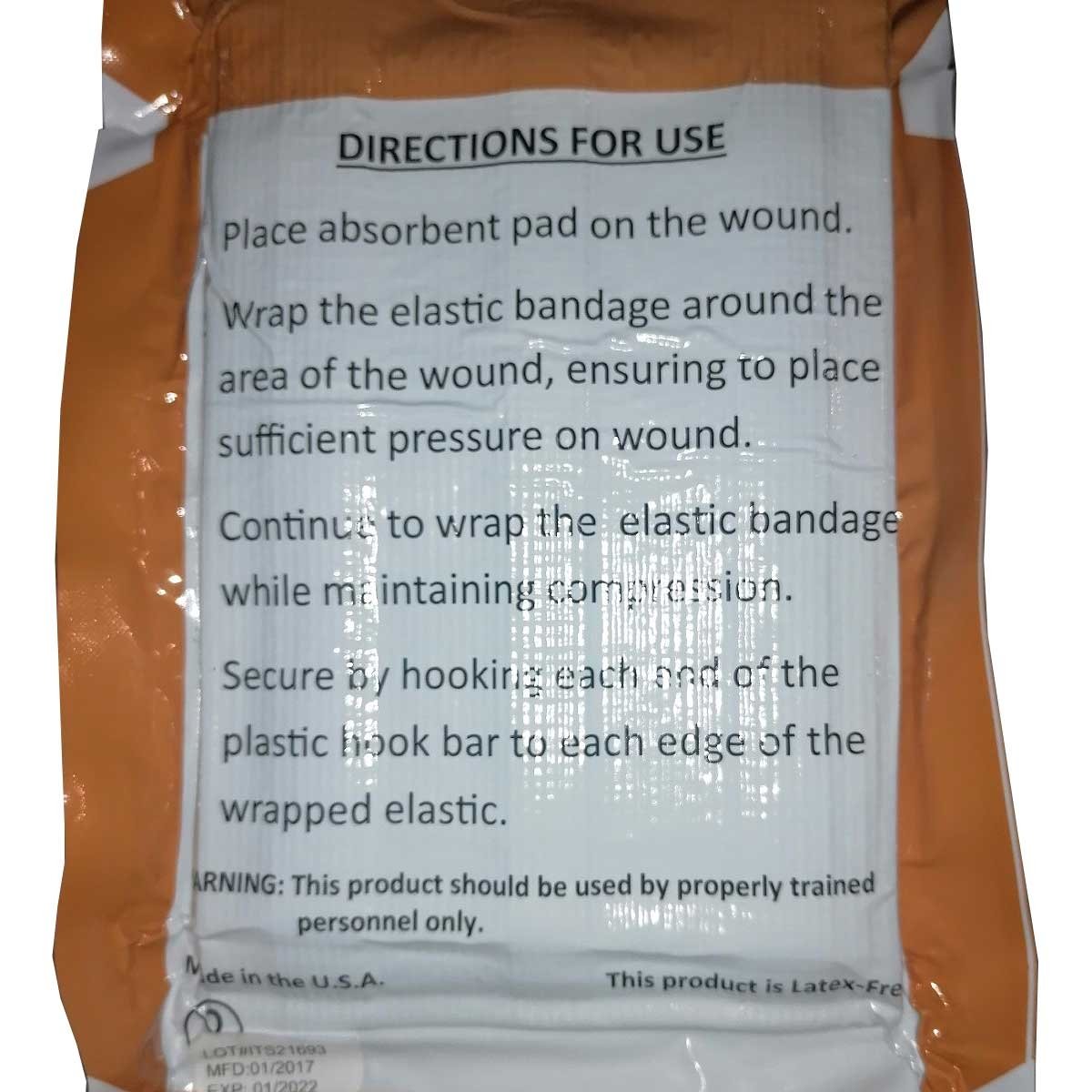 Pansement compressif JBC Corporation T-BAN bande élastique 137 cm tampon 10 x 18 cm