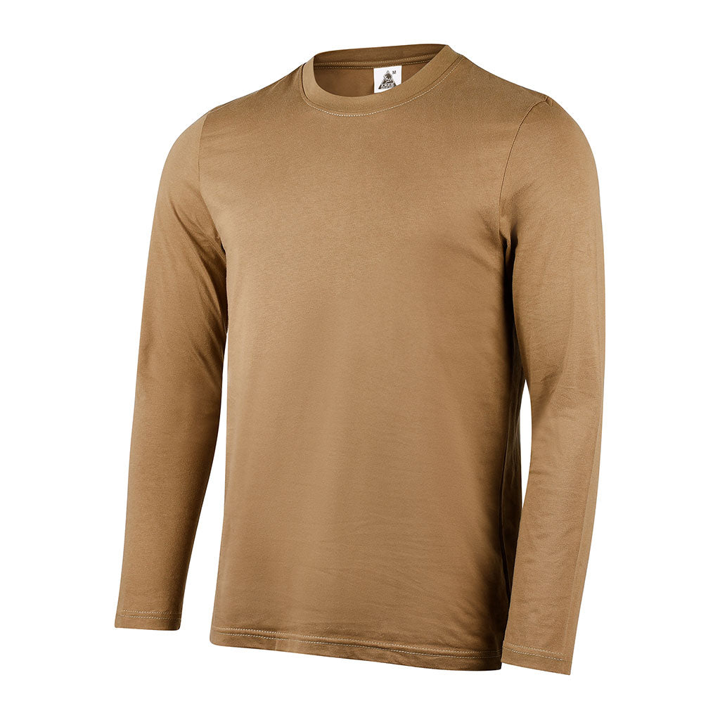 T-shirt à manches longues Ares en coton 180 g/m² col rond et coupe droite