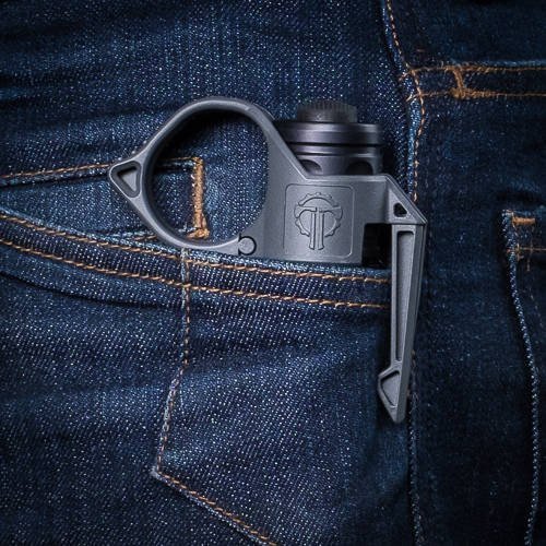 Anneau de lampe Thyrm SwitchBack 2.0 avec clip de poche entretoise aluminium et joint torique