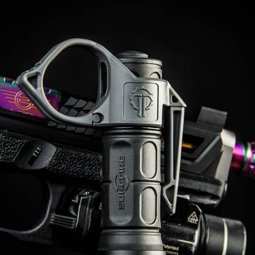Anneau de lampe Thyrm SwitchBack 2.0 avec clip de poche entretoise aluminium et joint torique