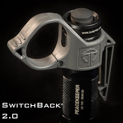 Anneau de lampe Thyrm SwitchBack 2.0 avec clip de poche entretoise aluminium et joint torique