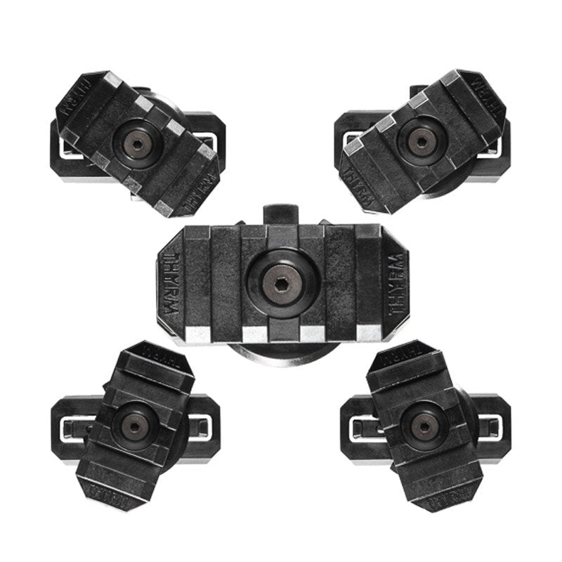 Support de lampe pour casque Thyrm VariArc pour montages latéraux Team Wendy rail Picatinny