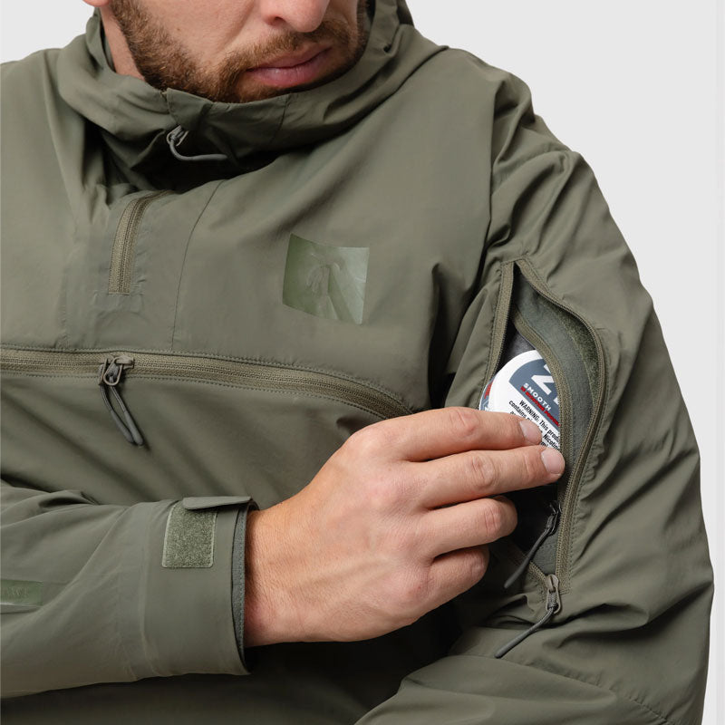 Anorak Tomahawk Overlayer coupe-vent en nylon 20D extensible 210 g pliable compact