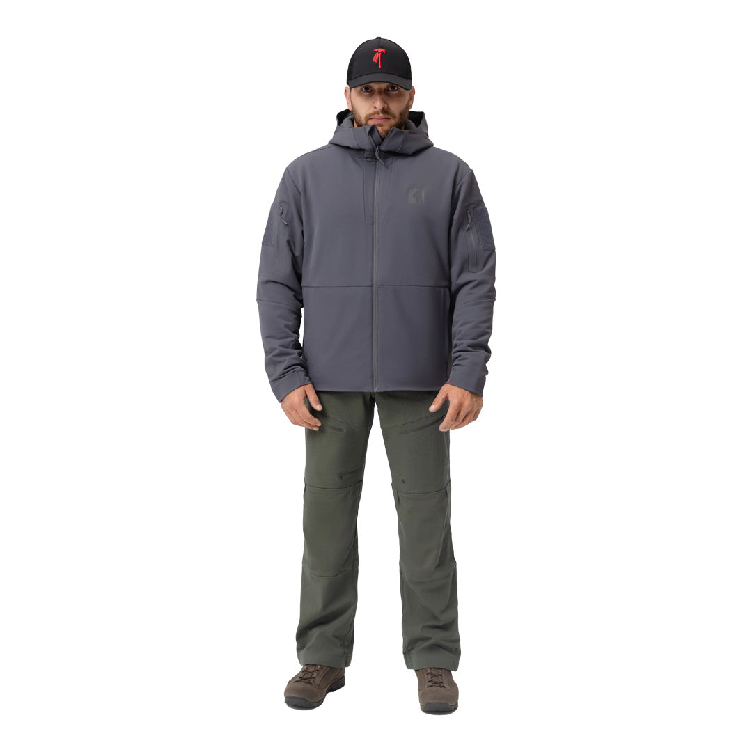 Veste softshell Tomahawk Instructor isolée Primaloft 60 g/m² capuche compatible casque