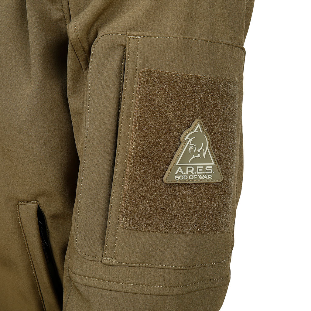 Veste softshell Ares Baroud Trex doublure polaire micro-aérée capuche amovible
