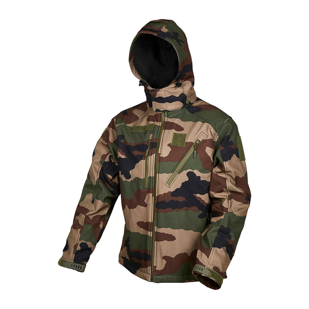 Veste softshell Ares Elite 3 en 1 à doublure polaire et capuche amovibles