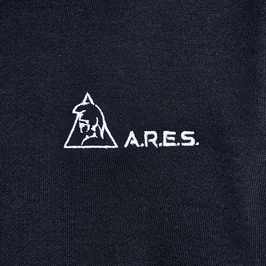 Sweat à glissière Ares French Forces polycoton 350 g/m² broderie dorsale et drapeau