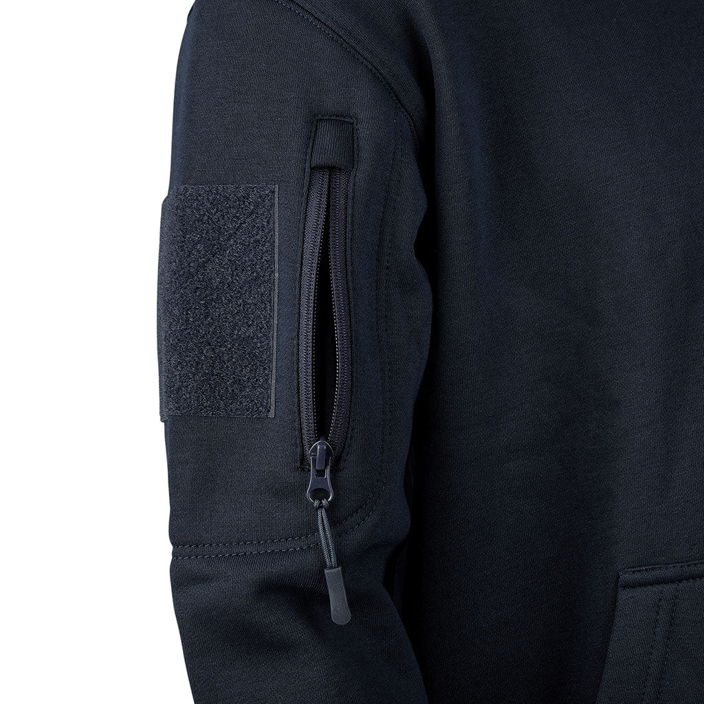 Sweat à glissière Ares French Forces polycoton 350 g/m² broderie dorsale et drapeau