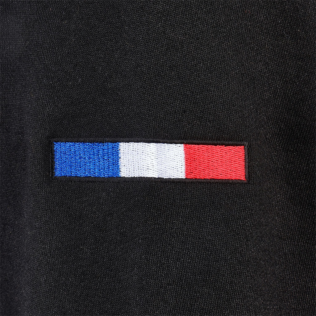 Sweat à glissière Ares French Forces polycoton 350 g/m² broderie dorsale et drapeau