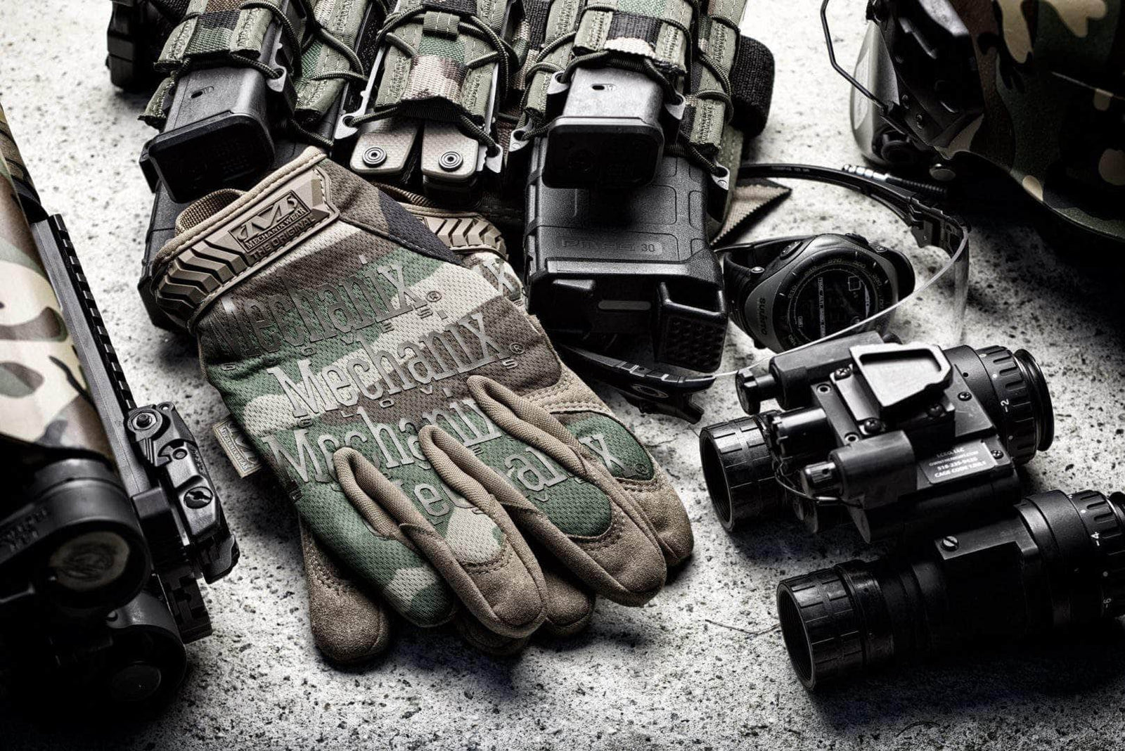 Mechanix : arrivée des gants tactiques Woodland - Welkit