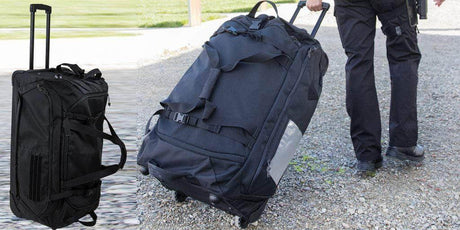 Arrivée du sac tactique First Tactical Specialist Rolling Duffle