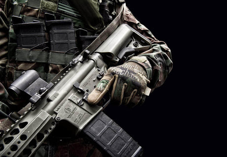 Les gants tactiques Woodland : le Mechanix Original version camo