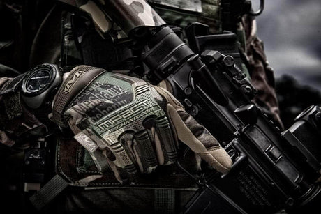 Mechanix : Gants tactiques Woodland Camo M-Pact