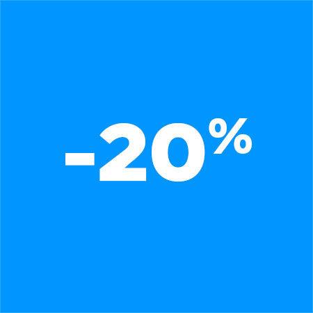 Jusqu'à -20%