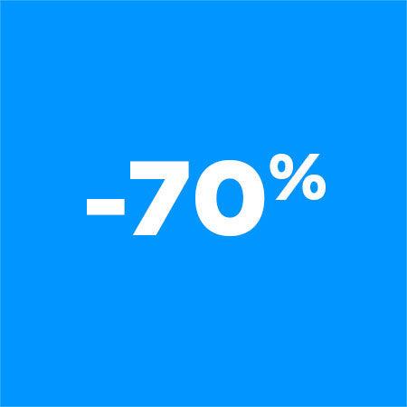 Jusqu'à -70%