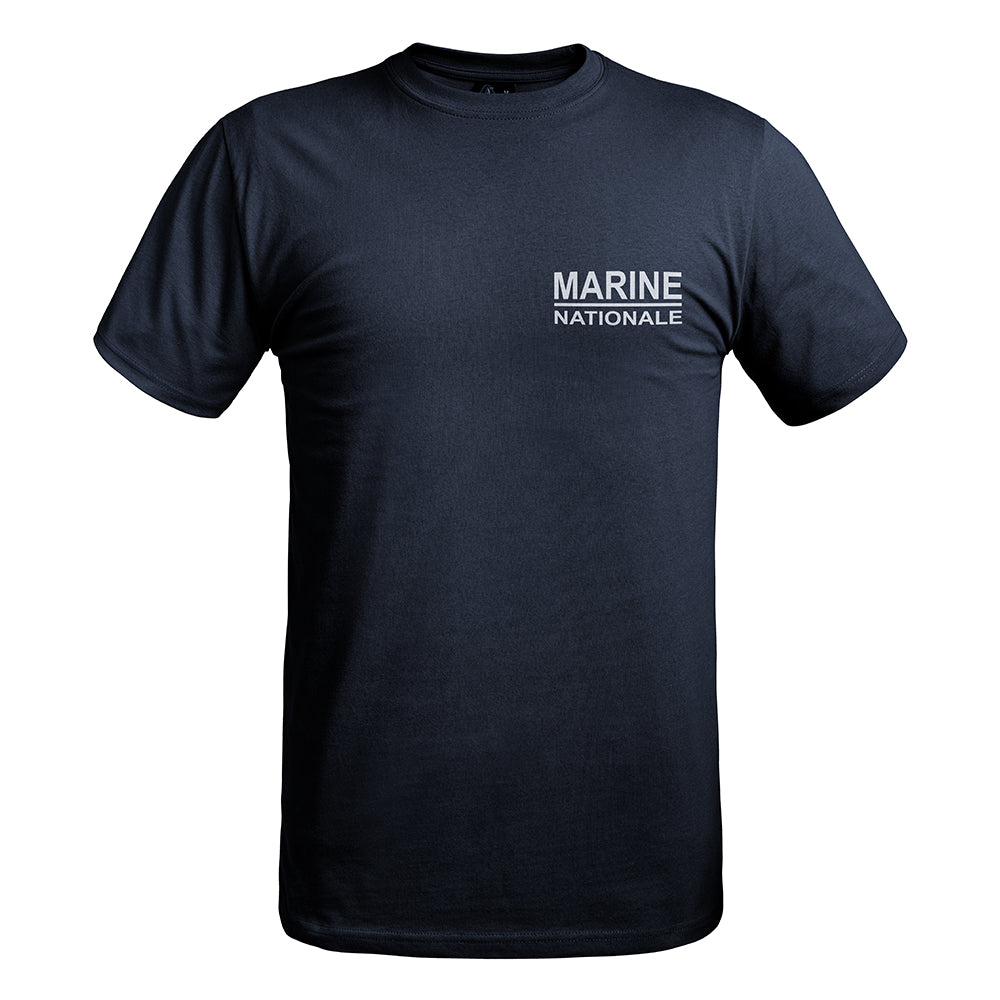 T-shirt imprimé A10 Equipment STRONG texte Marine Nationale en 100 % coton