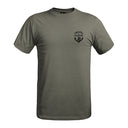 T-shirt imprimé A10 Equipment STRONG Troupes de Marine en 100 % coton