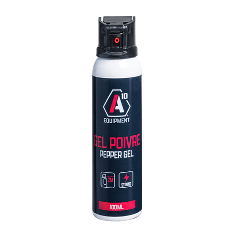 Lacrymo Gel A10 Equipment SÉCU-ONE 100 ml au OC poivre propulsion gel