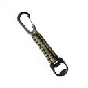 Porte-clés tactiques A10 Equipment en paracorde avec décapsuleur en alliage de zinc, 25 g