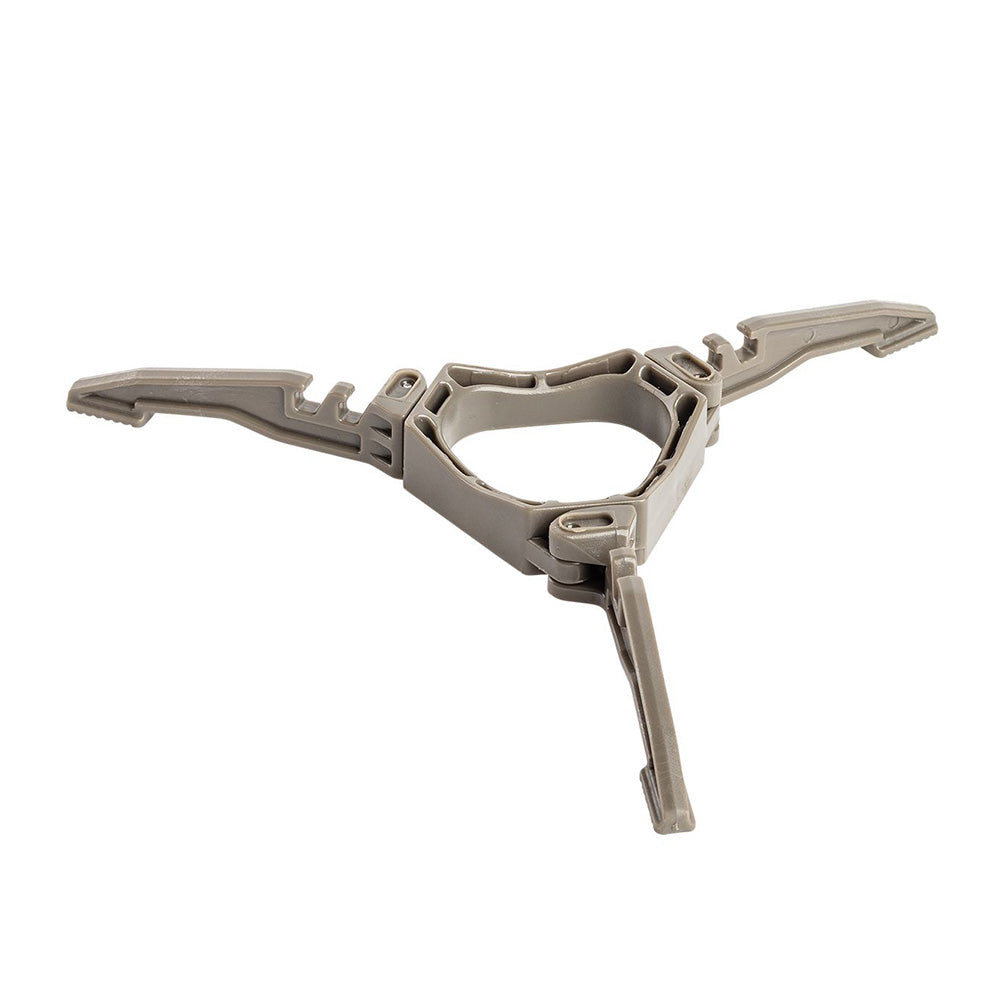Accessoire de survie A10 Equipment Trépied de cartouche TAC-BOIL déplié : Ø 21,5 x H. 2,1 cm