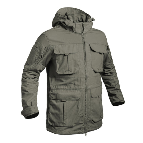 Veste de combat longue A10 Equipment Fighter à capuche amovible