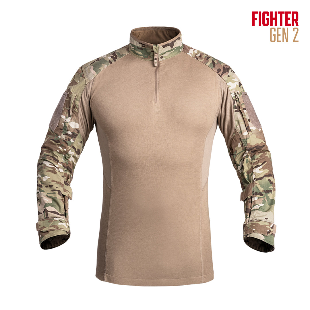 Chemise UBAS A10 Equipment V3 FIGHTER GEN 2 MultiCam en NyCo RipStop
